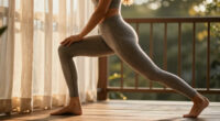 All You Need Is This Simple Yoga Pose To Ease Tight Hips—and You Can Do It From Your Bed