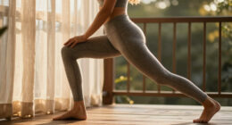 All You Need Is This Simple Yoga Pose To Ease Tight Hips—and You Can Do It From Your Bed