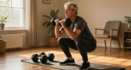 My 73-Year-old Dad Uses This Three-move Dumbbell Routine To Build Functional, Full-body Strength